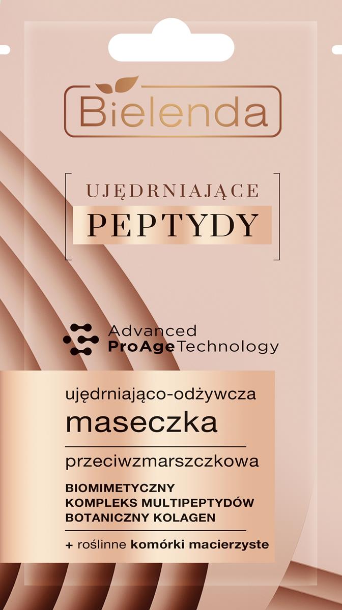 BIELENDA - UJĘDRNIAJĄCE PEPTYDY Ujędrniająco – odżywcza maseczka przeciwzmarszczkowa 8 g