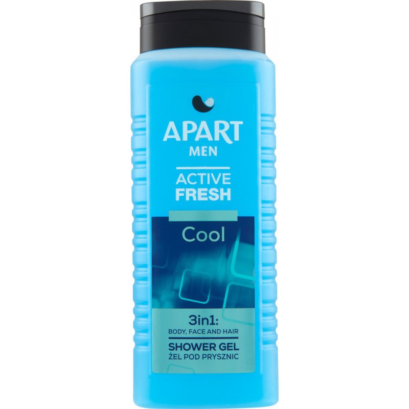 APART MEN Żel pod prysznic 3w1 COOL MEN, 500 ml