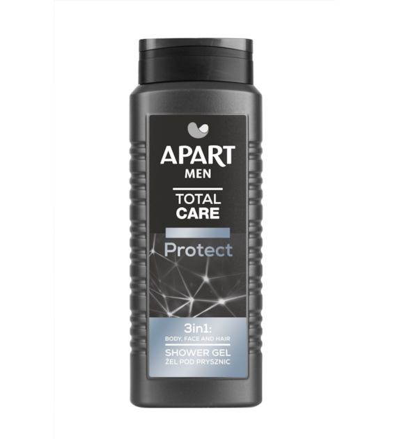 APART ŻEL POD PRYSZNIC MEN 500ML TOTAL CARE 3IN1 PROTECT