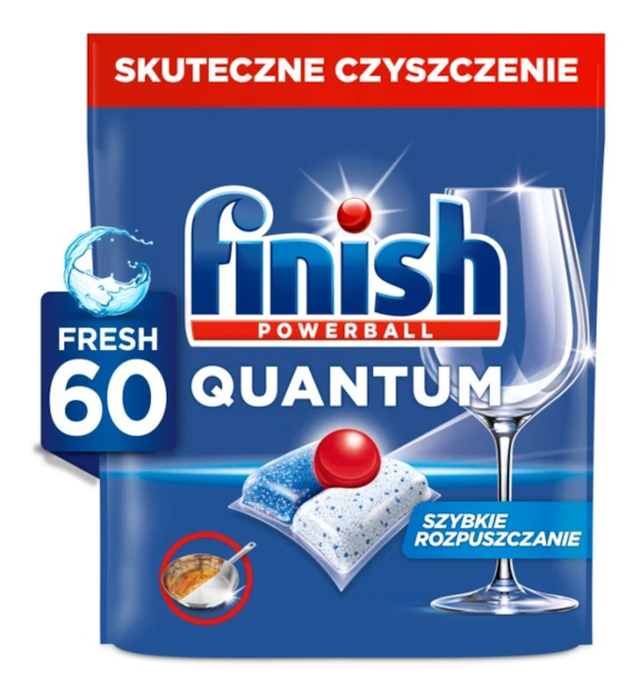 FINISH Quantum Kapsułki do zmywarki Fresh 60 szt.