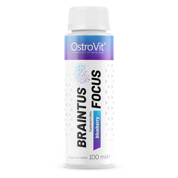 OstroVit Braintus Focus Shot 100 ml ( 20 sztuk w op.zbiorczym) UWAGA !!! DATA WAŻNOŚCI DO : 07 PAŹDZIERNIK 2025