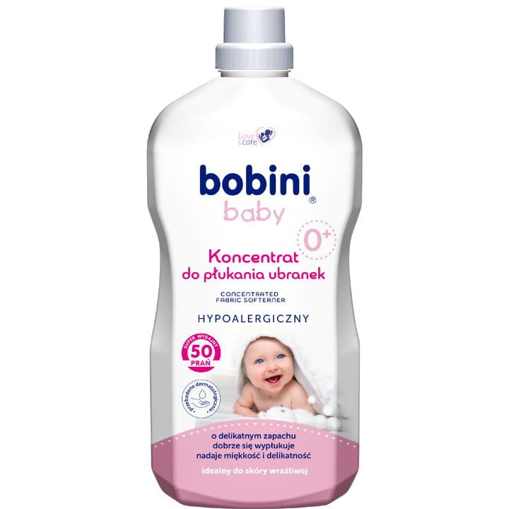 BOBINI BABY Koncentrat do płukania ubranek HYPOALERGICZNY, 1,8 l