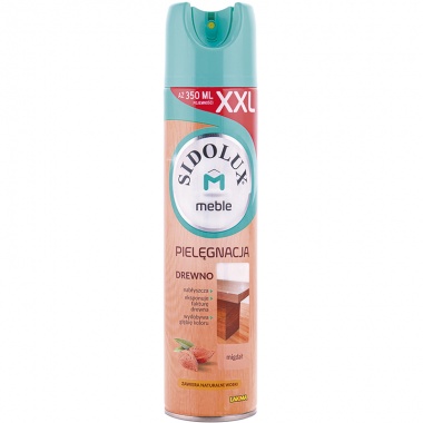 SIDOLUX M Spray do pielęgnacji mebli MIGDAŁ, 350 ml