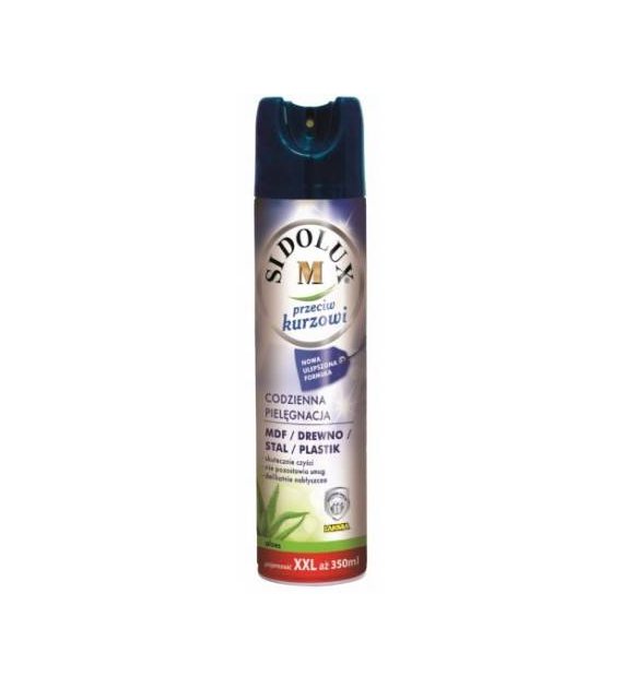 SIDOLUX M Środek przeciw kurzowi aerozol ALOES, 350ML