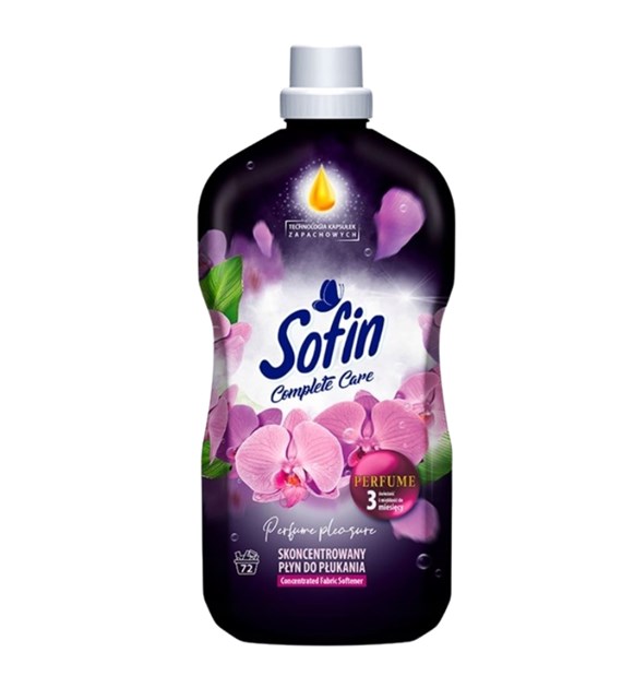 SOFIN COMPLETE CARE Skoncentrowany płyn do płukania PERFUME PLEASURE, 1,8 l