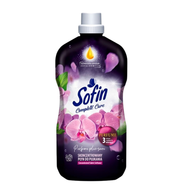 SOFIN COMPLETE CARE Skoncentrowany płyn do płukania PERFUME PLEASURE, 1,8 l