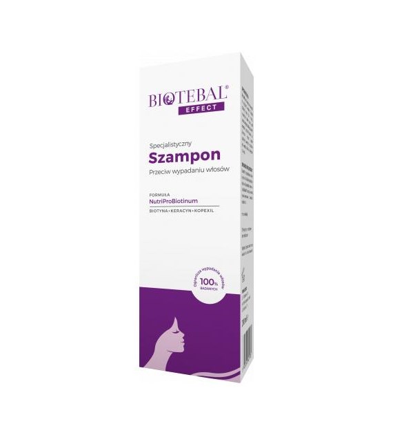 BIOTEBAL EFFECT Specjalistyczny SZAMPON przeciw wypadaniu włosów / 200 ml