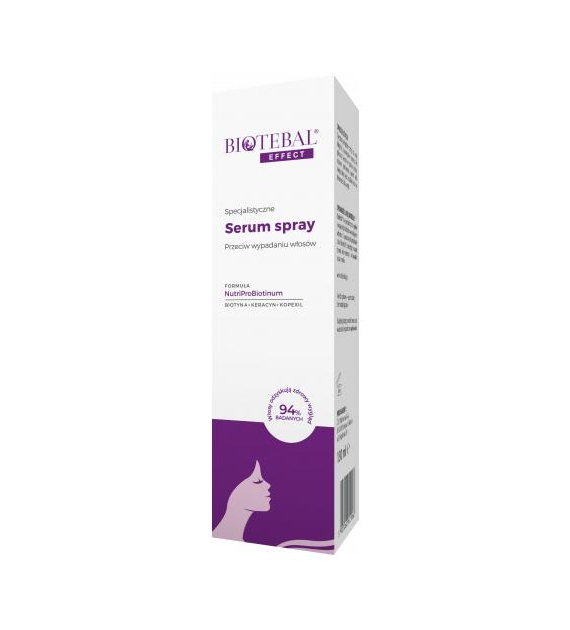 BIOTEBAL EFFECT Specjalistyczne SERUM spray przeciw wypadaniu włosów / 130 ml