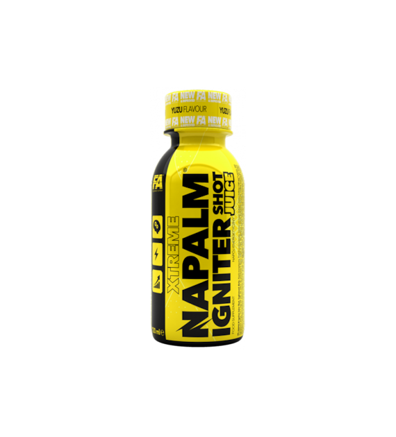 Shot Przedtreningowy Wieloskładnikowy XTREME Napalm Igniter shot YUZU / 120 nl /minimalne zamówienie 1 op. zbiorcze/