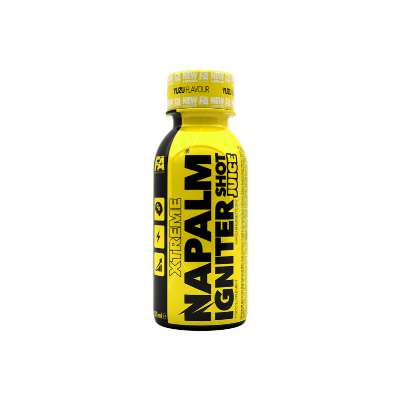 Shot Przedtreningowy Wieloskładnikowy XTREME Napalm Igniter shot YUZU / 120 nl /minimalne zamówienie 1 op. zbiorcze/
