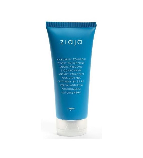 ANTYOKSYDACYJNA PIELĘGNACJA WŁOSÓW MICELARNY SZAMPON WŁOSY ZNISZCZCZONE 200 ml