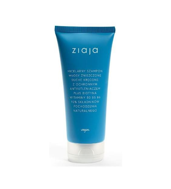 ANTYOKSYDACYJNA PIELĘGNACJA WŁOSÓW MICELARNY SZAMPON WŁOSY ZNISZCZCZONE 200 ml