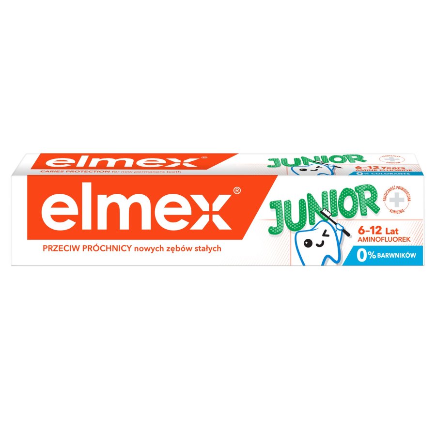 ELMEX PASTA DLA DZIECI JUNIOR 6-12lat / 75ml