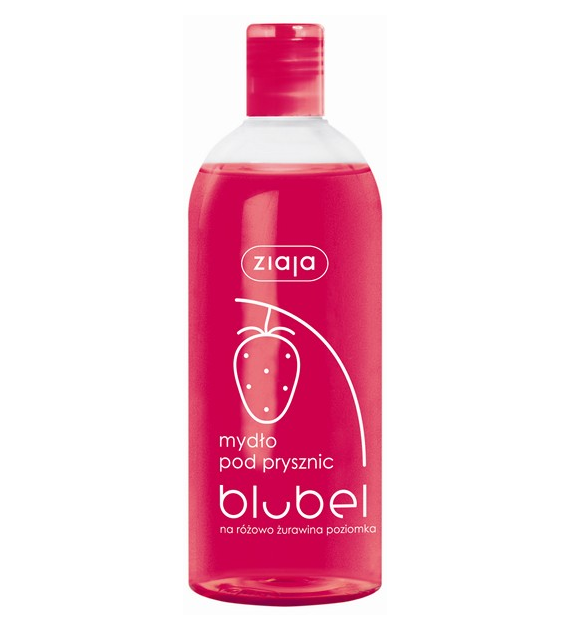 BLUBEL ŻEL POD PRYSZNIC ŻURAWINA POZIOMKA 500 ml