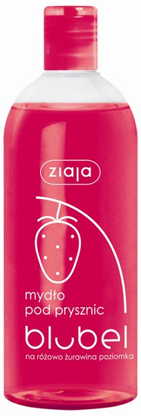 BLUBEL ŻEL POD PRYSZNIC ŻURAWINA POZIOMKA  500 ml