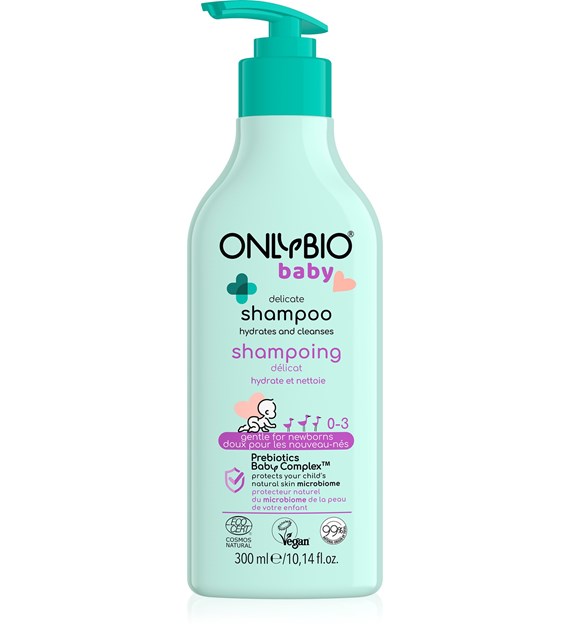 OnlyBio delikatny szampon dla niemowląt - od 1. dnia życia 300 ml