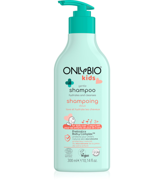 OnlyBio delikatny szampon dla dzieci powyżej 3 roku życia 300 ml