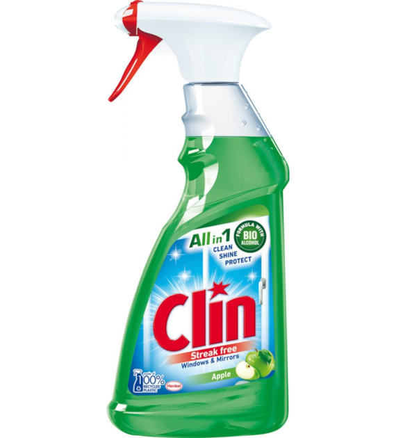 CLIN PŁYN DO SZYB DOZOWNIK 500ML APPLE