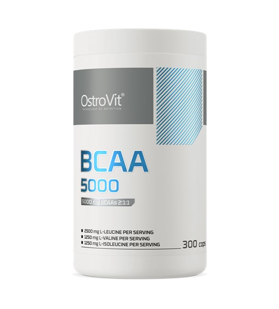 OstroVit BCAA 5000 mg 300 kapsułek