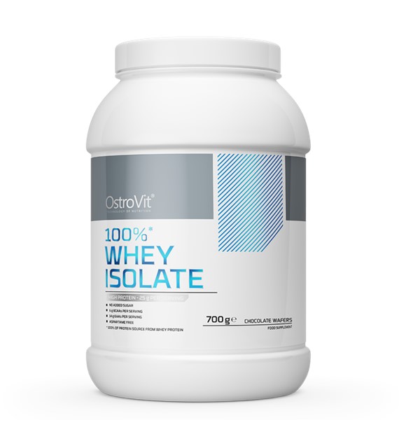 OstroVit 100% Whey Isolate 700 g wafelki czekoladowe