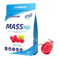 6PAK MASS PAK MALINOWY / 1 kg