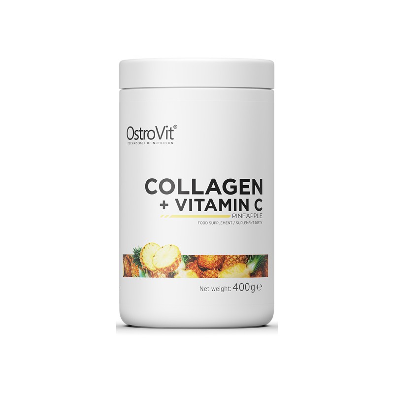 OstroVit Kolagen + Witamina C 400 g ananas