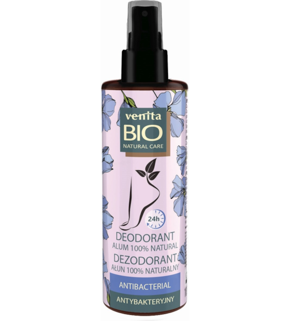 BIO DEZODORANT DO STÓP 100ML ANTYBAKTERYJNY PL/GB