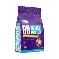 6PAK 80 WHEY PROTEIN  908g BIAŁA CZEKOLADA Z TRUSKAWKĄ