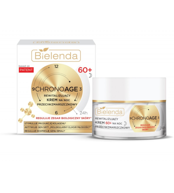 CHRONO AGE 24 H Rewitalizujący krem przeciwzmarszczkowy 60+ na noc 50 ml