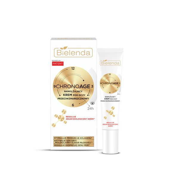 CHRONO AGE 24 H Nawilżający krem przeciwzmarszczkowy pod oczy  dzień/ noc 15 ml