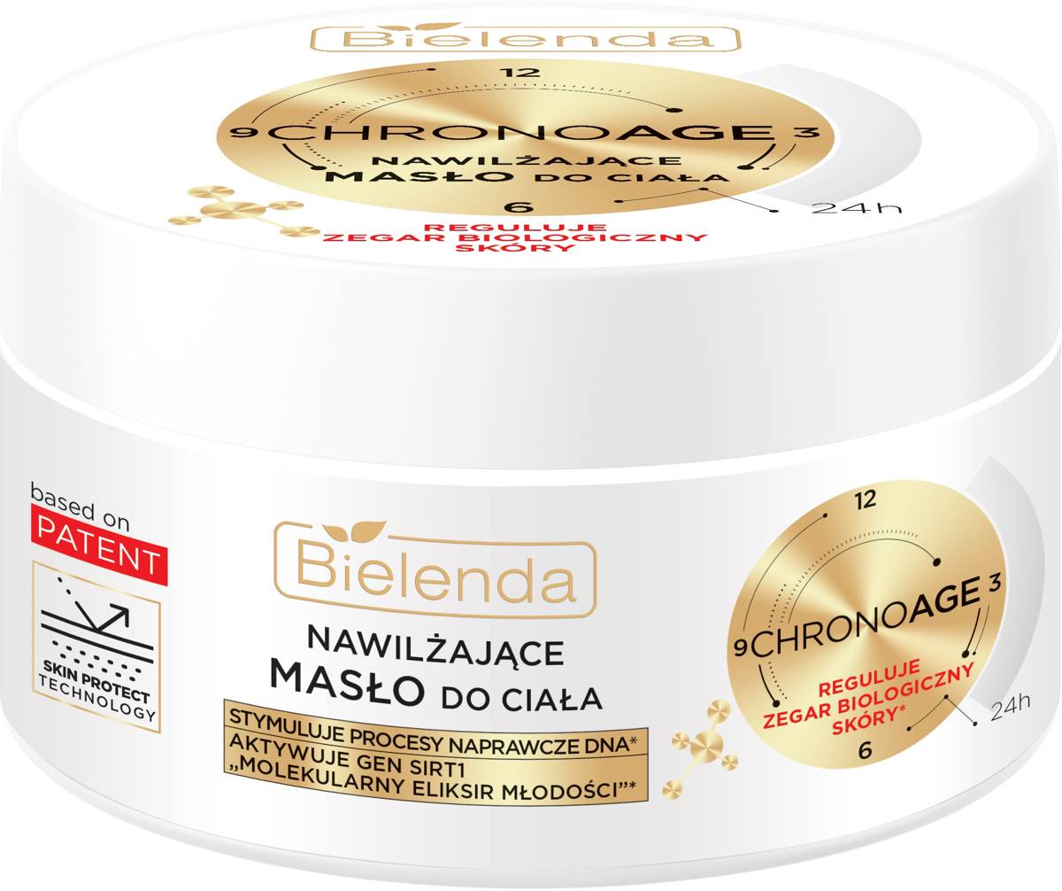 BIELENDA - CHRONO AGE 24 H Nawilżające masło do ciała, 200 ml