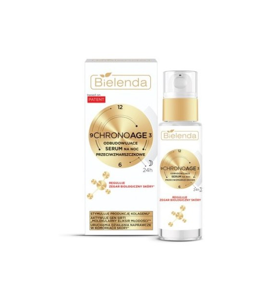 CHRONO AGE 24 H Odbudowujące serum przeciwzmarszczkowe na noc 30 ml
