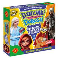 GRA  DZIECIAKI KONTRA DOROŚLI CIEKAWOSTKI O BAJKACH I FILMACH