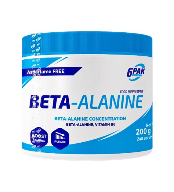 6PAK Nutrition Beta Alanine 200g