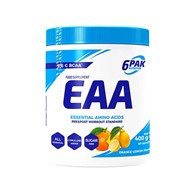 6PAK Kompleks aminokwasów  EAA 400g jar orange-lemon