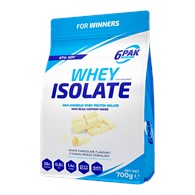 6PAK WHEY ISOLATE 700g WHITE CHOCOLATE