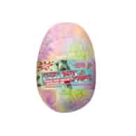 CHLAPU CHLAP Musująca Bomba kąpielowa Jajo Dinozaura z niespodzianką - bąbelkowa oran��ada 140g