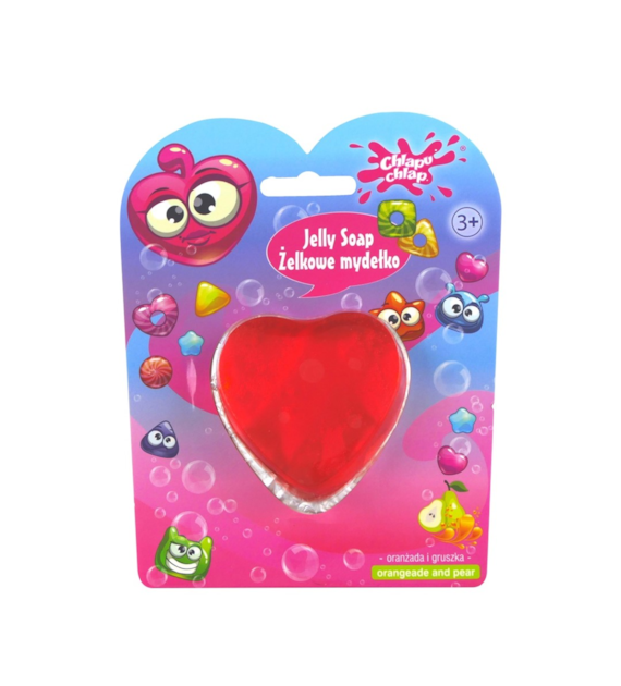 Chlapu Chlap Żelowe Mydełko Oranżada i Gruszka 50G