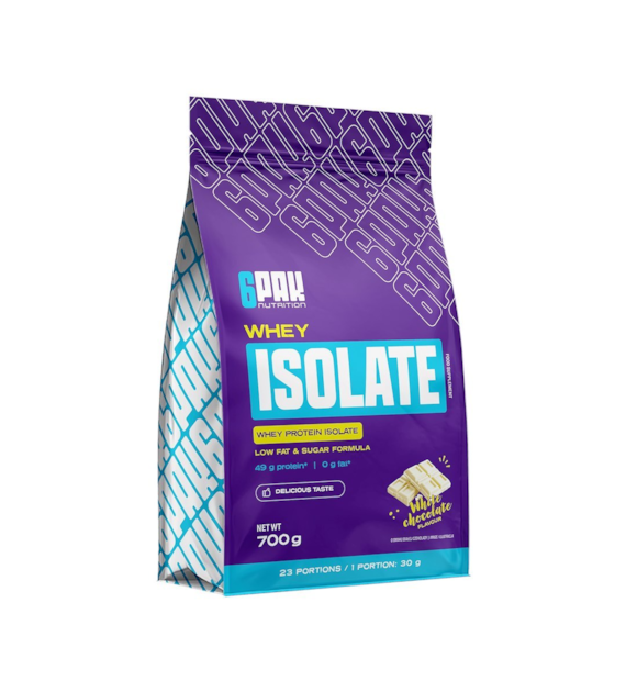 6PAK WHEY ISOLATE 700g VANILLA