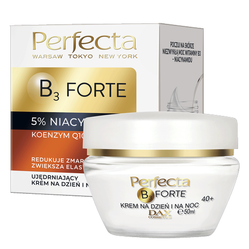 B3 FORTE 40+ KREM DO TWARZY 50ML REDUKUJE ZMARSZCZKI ZWIĘKSZA ELASTYCZNOŚĆ
