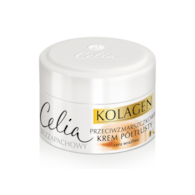 CELIA KOLAGEN KREM DO TWARZY 50ML KOZIE MLEKO PRZECIWZMARSZCZKOWY PÓŁTŁUSTY WRAŻLIWA