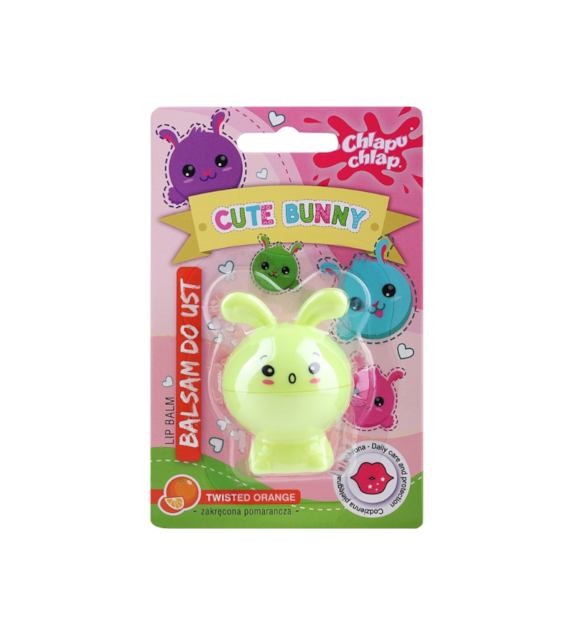 Chlapu Chlap Królik Balsam do Ust Pomarańcza 7G