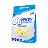 6PAK 80 WHEY PROTEIN  908g CHOCOLATE CARAMEL