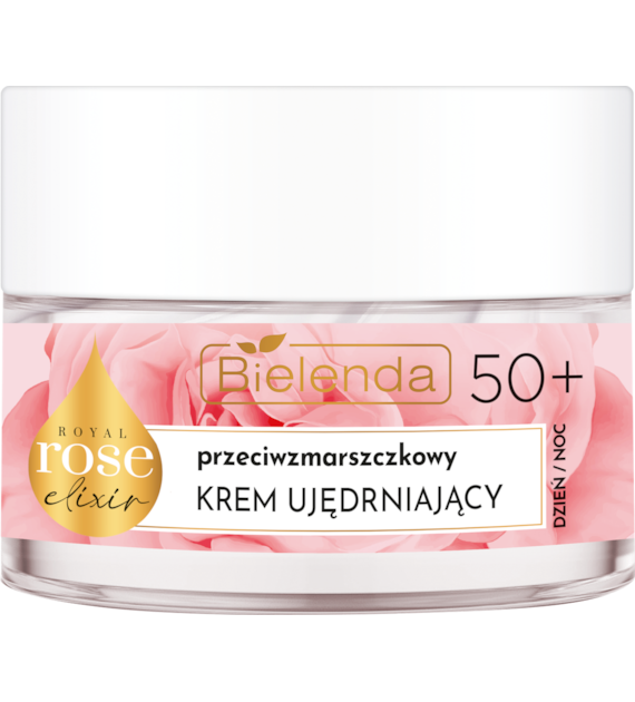 ROYAL ROSE ELIXIR Przeciwzmarszczkowy krem ujędrniający 50+, dzień/ noc, 50 ml