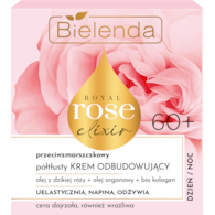 ROYAL ROSE ELIXIR Przeciwzmarszczkowy półtłusty krem odbudowujący 60+, dzień/ noc, 50 ml