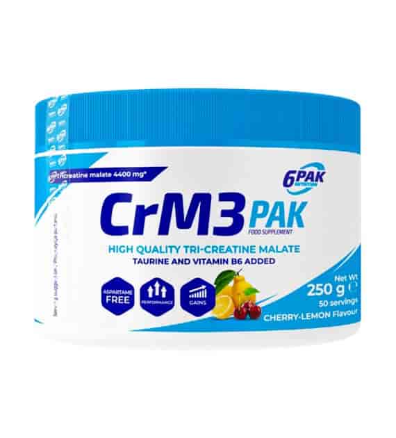 6PAK KREATYNA W PROSZKU   CRM3 P 250g JAR PINAPPLE