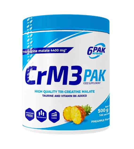 6PAK KREATYNA W PROSZKU CRM3  500 G. PINEAPPLE