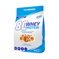 6PAK 80 WHEY PROTEIN  COOKIES  908g