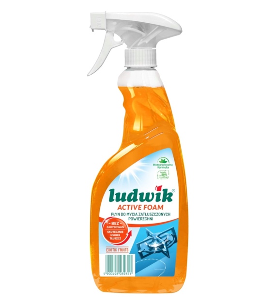 LUDWIK Spray do zatłuszczonych powierzchni / 600ml