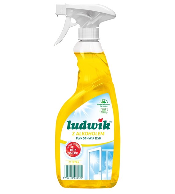 LUDWIK Spray do szyb z alkoholem / 600ml